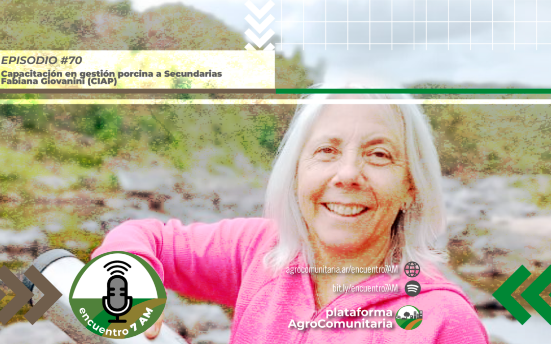 Capacitando estudiantes secundarios en producción porcina